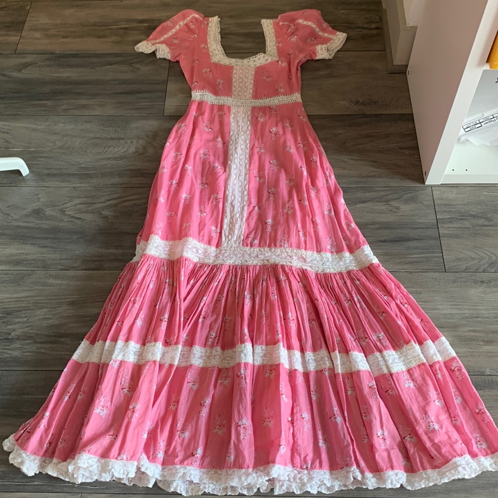 Loveshackfancy Ryan Dress Pink Jam in 0